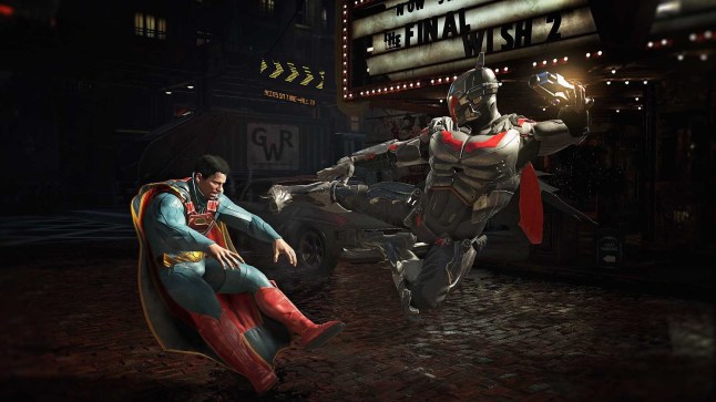 Superman and Deadshot in Injustice 2