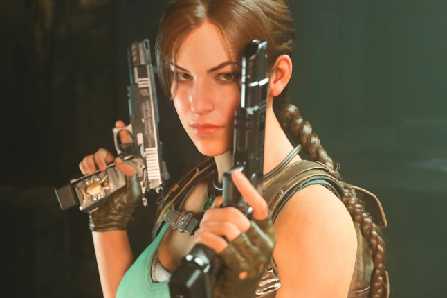 Lara Croft skin from Call Of Duty