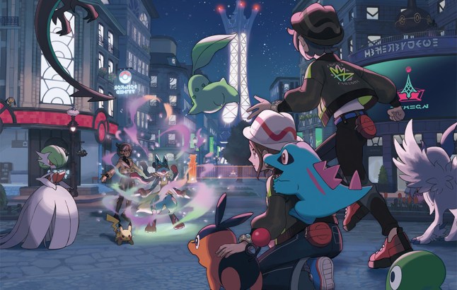 Cover art for Pokémon Legends: Z-A with various Pokémon